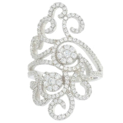 Sterling Silver Semi Mount Ring Setting Round RD 2x2mm - Syzjewelry