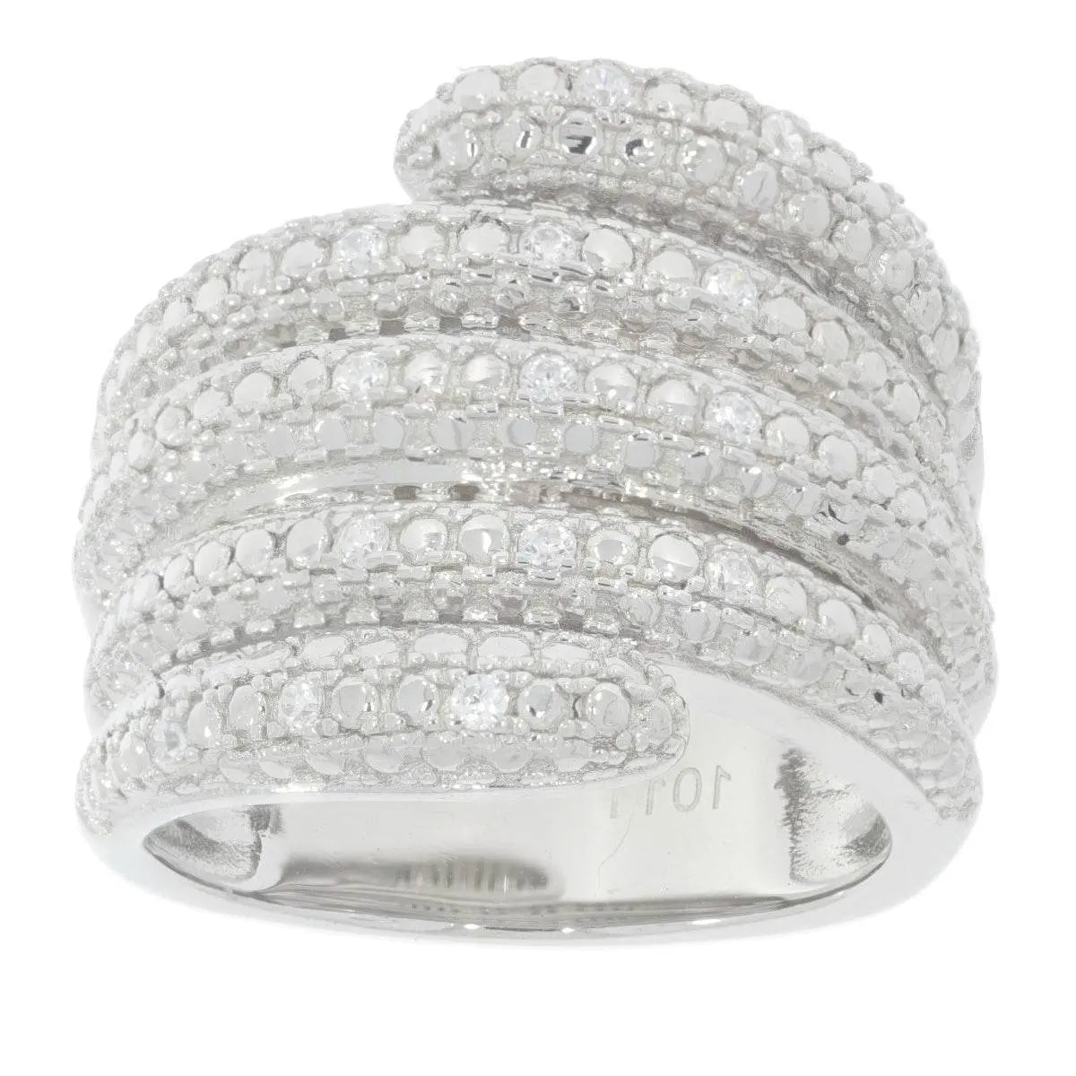 Sterling Silver Semi Mount Ring Setting Round RD 1.4mm - Syzjewelry