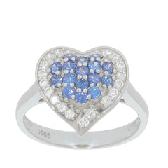 Sterling Silver Semi Mount Ring Setting Round RD 2x2mm - Syzjewelry