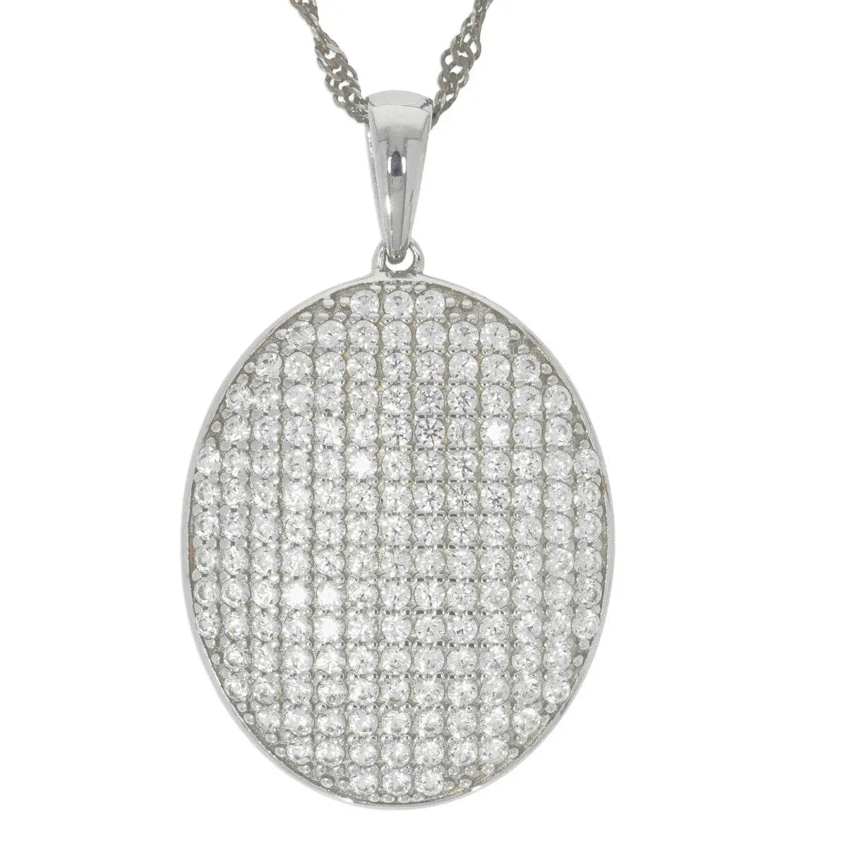 Sterling Silver Semi Mount Pendant Setting Round RD 1.5mm - Syzjewelry