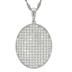 Sterling Silver Semi Mount Pendant Setting Round RD 1.5mm - Syzjewelry