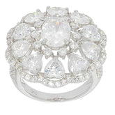 Sterling Silver Semi Mount Ring Setting Oval OV 9X7mm - Syzjewelry