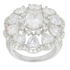 Sterling Silver Semi Mount Ring Setting Oval OV 9X7mm - Syzjewelry