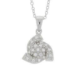 Sterling Silver Semi Mount Pendant Setting Round RD 1.3mm - Syzjewelry