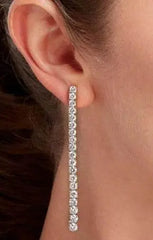 Sterling Silver Semi Mount Earrings Setting Round RD 1.75mm - Syzjewelry