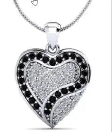 Sterling Silver Semi Mount Pendant Setting Round RD 1.0mm - Syzjewelry