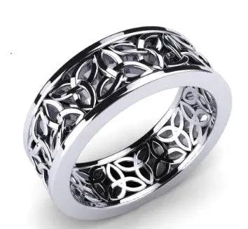 Sterling Silver Semi Mount Ring Setting Round RD 6x6mm - Syzjewelry