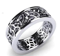 Sterling Silver Semi Mount Ring Setting Round RD 6x6mm - Syzjewelry