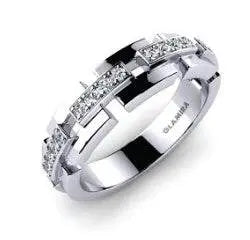 Sterling Silver Semi Mount Ring Setting Round RD 1.5mm - Syzjewelry