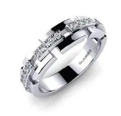 Sterling Silver Semi Mount Ring Setting Round RD 1.5mm - Syzjewelry