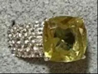 Sterling Silver Semi Mount Ring Setting Cushion CU 12X12mm - Syzjewelry