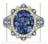 Sterling Silver Semi Mount Ring Setting Oval OV 10X8mm - Syzjewelry