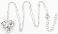 Sterling Silver Semi Mount Pendant Setting Round RD 1.25mm - Syzjewelry