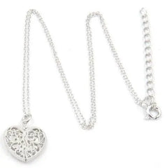 Sterling Silver Semi Mount Pendant Setting Round RD 1.25mm - Syzjewelry