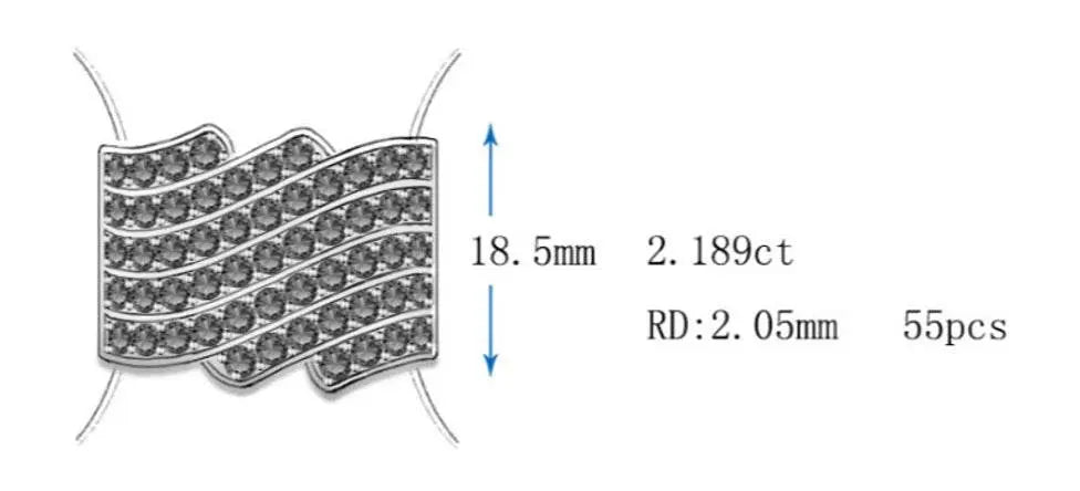 Sterling Silver Semi Mount Ring Setting Round RD 2.05mm - Syzjewelry