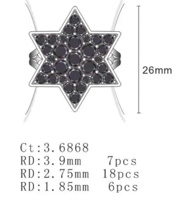 Sterling Silver Semi Mount Ring Setting Round RD 3.9mm - Syzjewelry