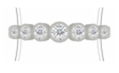 Sterling Silver Semi Mount Ring Setting Round RD 4x4mm - Syzjewelry