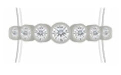 Sterling Silver Semi Mount Ring Setting Round RD 4x4mm - Syzjewelry