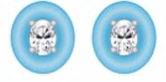 Sterling Silver Semi Mount Earrings Setting Pear PE 4X3mm - Syzjewelry