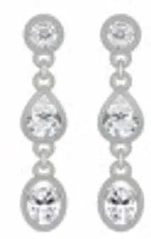 Sterling Silver Semi Mount Earrings Setting Oval OV 4X3mm - Syzjewelry