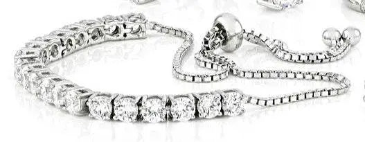 Sterling Silver Semi Mount Bracelet Setting Round RD 8x8mm - Syzjewelry