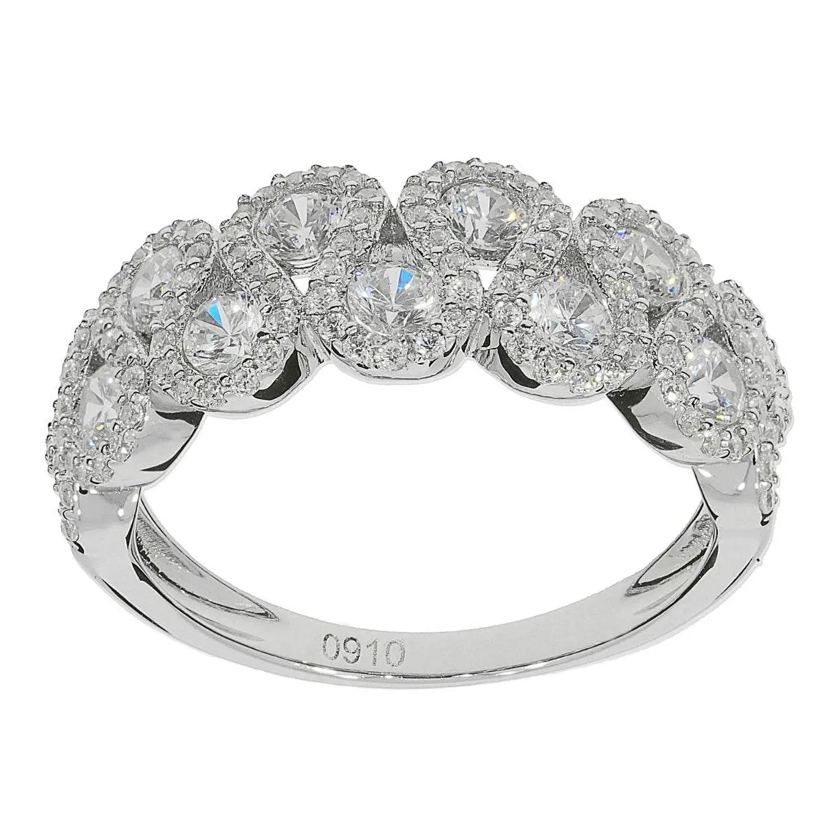 Sterling Silver Semi Mount Ring Setting Round RD 2.75mm - Syzjewelry