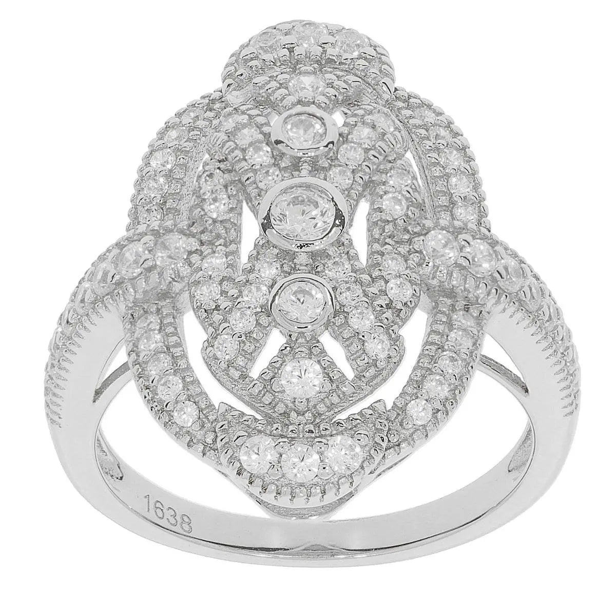 Sterling Silver Semi Mount Ring Setting Round RD 2.5mm - Syzjewelry