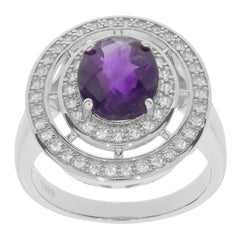 Sterling Silver Semi Mount Ring Setting Oval OV 10X8mm - Syzjewelry