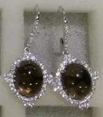 Sterling Silver Semi Mount Earrings Setting Oval OV 12X10mm - Syzjewelry