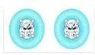 Sterling Silver Semi Mount Earrings Setting Round RD 5x5mm - Syzjewelry