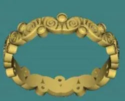 Sterling Silver Semi Mount Ring Setting Round RD 1.5mm - Syzjewelry