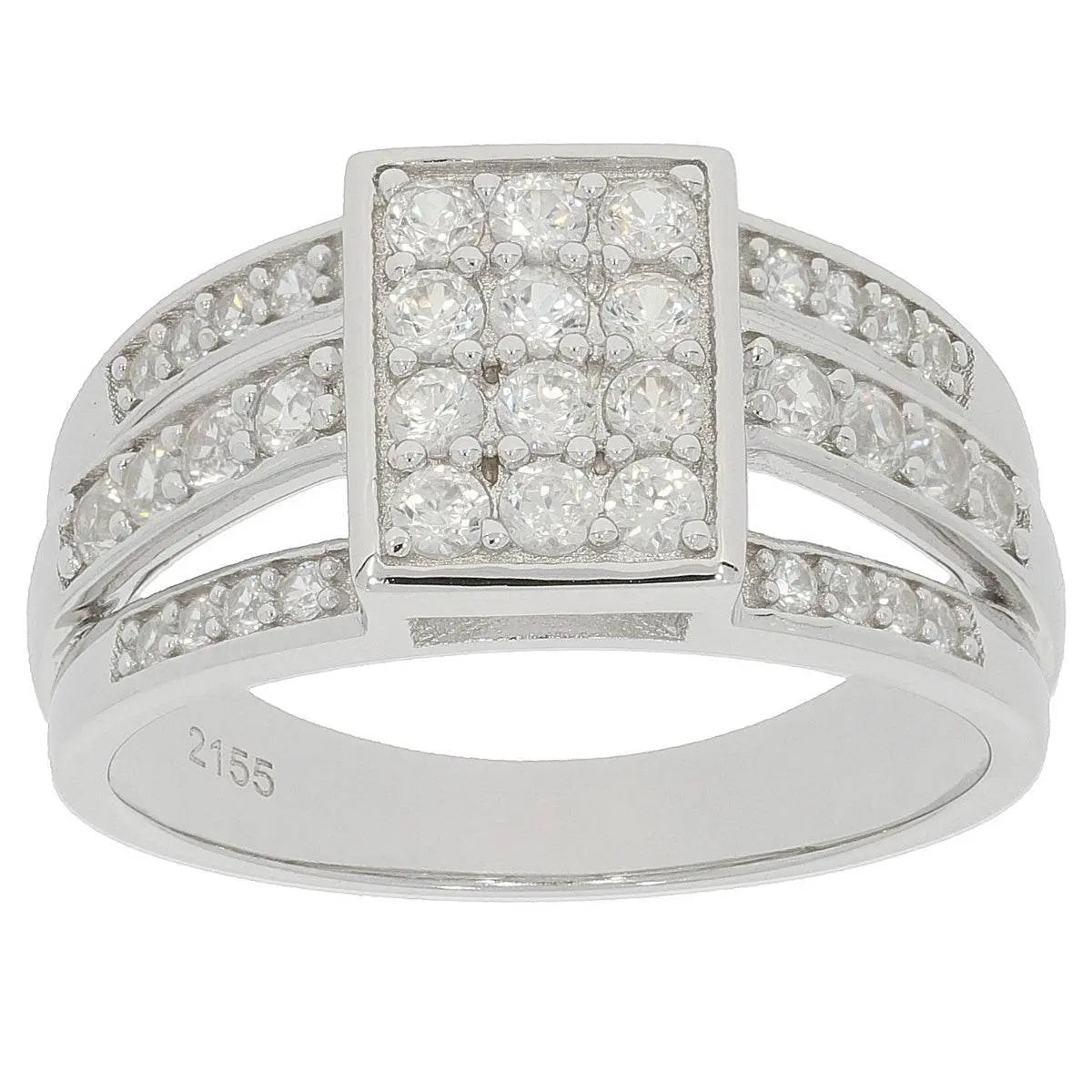 Sterling Silver Semi Mount Ring Setting Round RD 2x2mm - Syzjewelry