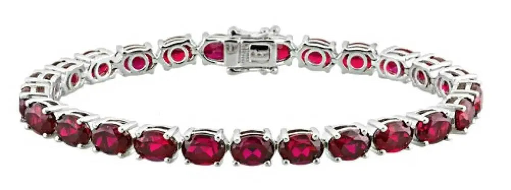 Sterling Silver Semi Mount Bracelet Setting Oval OV 7X5mm - Syzjewelry