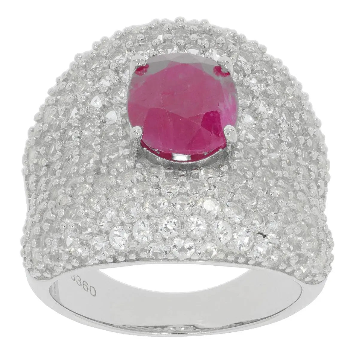 Sterling Silver Semi Mount Ring Setting Oval OV 10X8mm - Syzjewelry