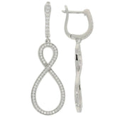 Sterling Silver Semi Mount Earrings Setting Round RD 1.4mm - Syzjewelry