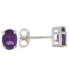 Sterling Silver Semi Mount Earrings Setting Oval OV 7X5mm - Syzjewelry