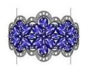 Sterling Silver Semi Mount Ring Setting Pear PE 4X3mm - Syzjewelry