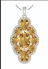 Sterling Silver Semi Mount Pendant Setting Oval OV 10X8mm - Syzjewelry