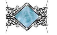 Sterling Silver Semi Mount Ring Setting Cushion CU 10X10mm