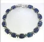 Sterling Silver Semi Mount Bracelet Setting Oval OV 10X8mm - Syzjewelry