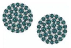 Sterling Silver Semi Mount Earrings Setting Round RD 1.8mm - Syzjewelry