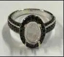 Sterling Silver Semi Mount Ring Setting Oval OV 9X7mm - Syzjewelry