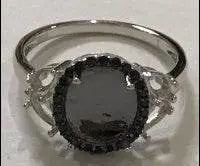 Sterling Silver Semi Mount Ring Setting Oval OV 10X8mm - Syzjewelry
