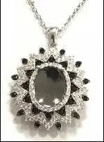 Sterling Silver Semi Mount Pendant Setting Oval OV 10X8mm - Syzjewelry