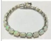 Sterling Silver Semi Mount Bracelet Setting Oval OV 7X5mm - Syzjewelry