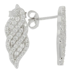 Sterling Silver Semi Mount Earrings Setting Round RD 1.5mm - Syzjewelry