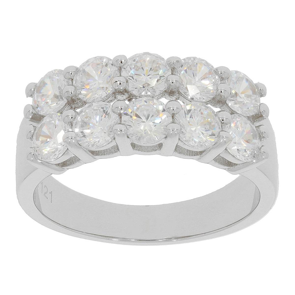 Sterling Silver Semi Mount Ring Setting Round RD 4x4mm - Syzjewelry