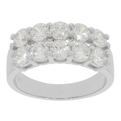 Sterling Silver Semi Mount Ring Setting Round RD 4x4mm - Syzjewelry