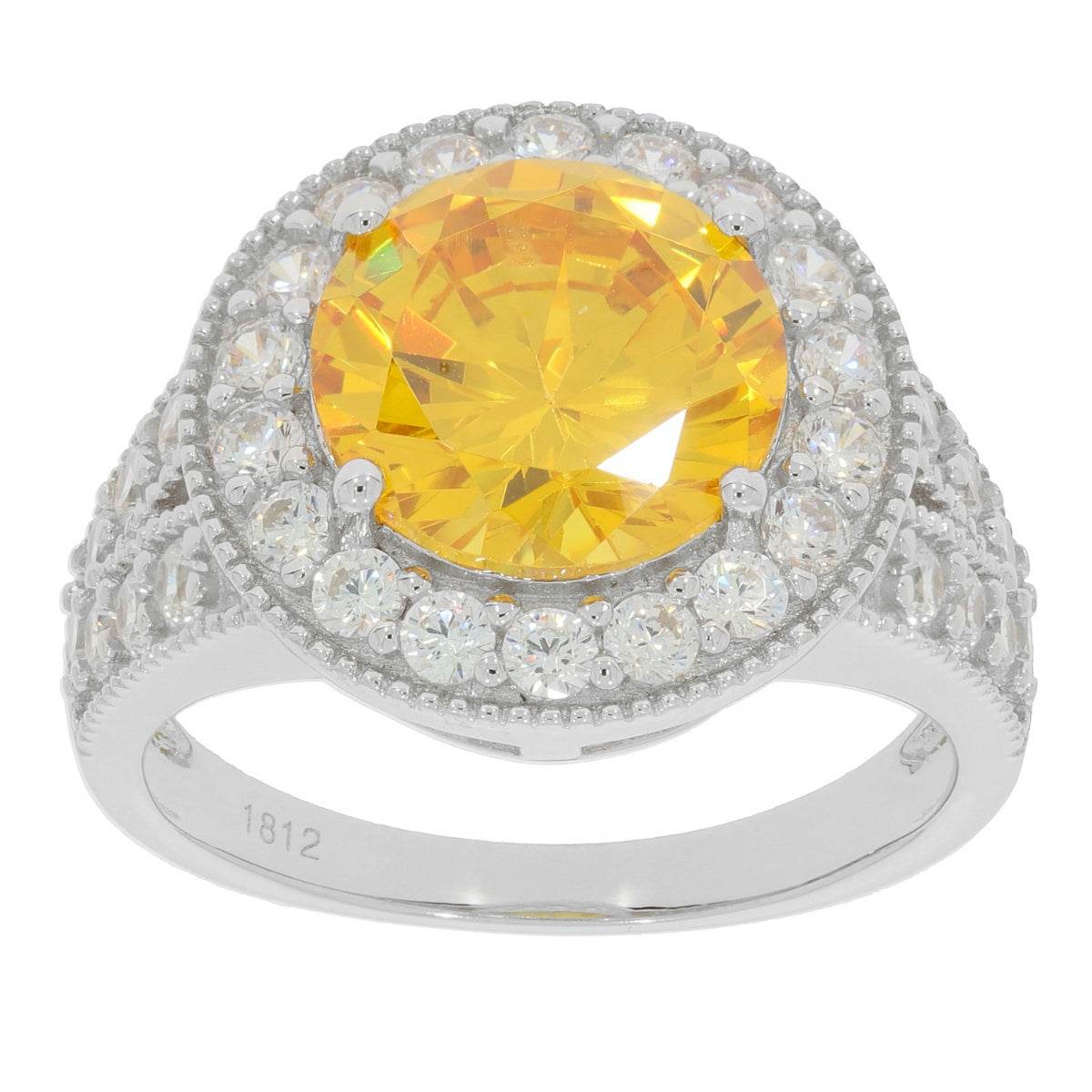 Sterling Silver Semi Mount Ring Setting Round RD 10x10mm - Syzjewelry