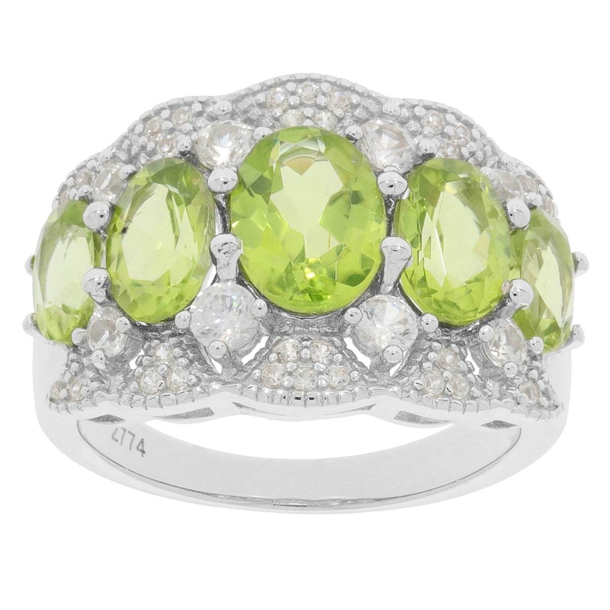 Sterling Silver Semi Mount Ring Setting Oval OV 8X6mm - Syzjewelry